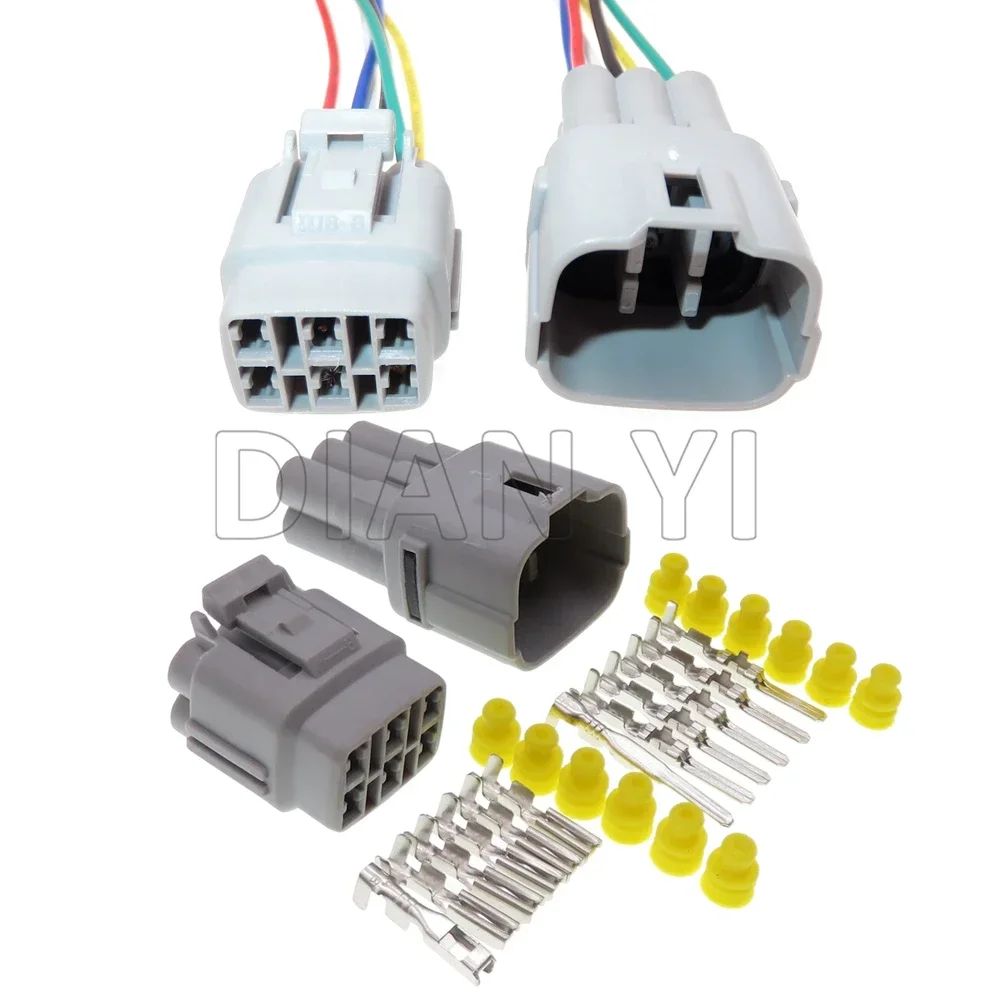 

1 Set 6 Way AC Assembly Auto Seal Connector Ignition Sensor Wire Plug 6187-6561 6180-6771 6188-0382 For Toyota Honda Suzuki