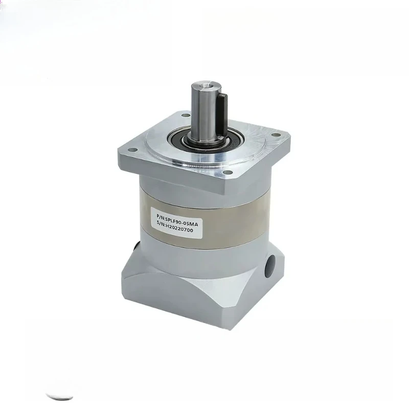 

Planetary Reducer SPLF90 Suitable For 90 Flange Servo Motor 750w Gear Ratio 4 / 5 / 7 / 10 Max 90N.m ≤10 arcmin input 19mm
