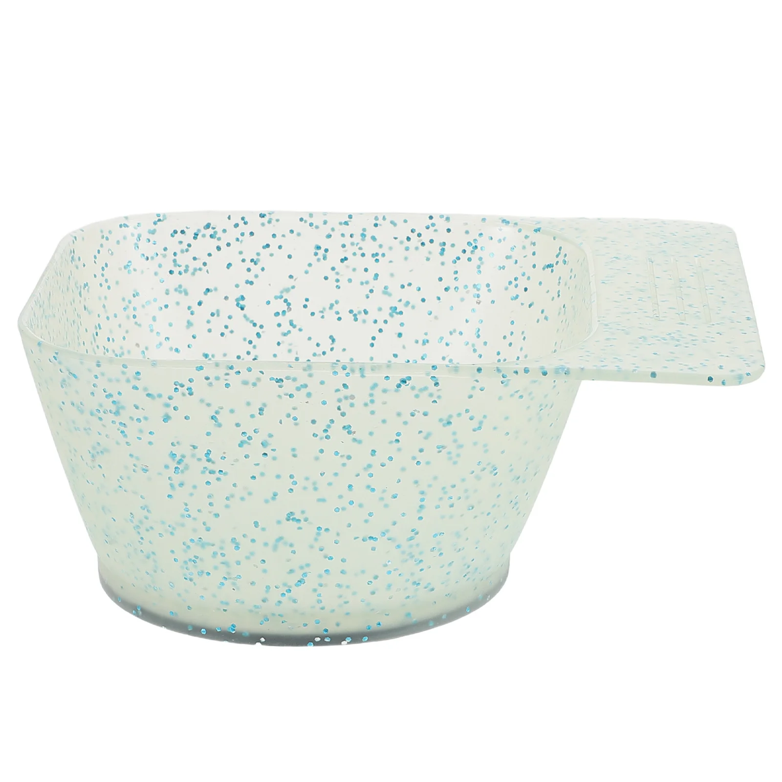Stylish Hair Color Mixing Bowl for Salon Home DIY Hair Dyeing Tools Set Glitter Design Durable Easy Use Shave Bowl