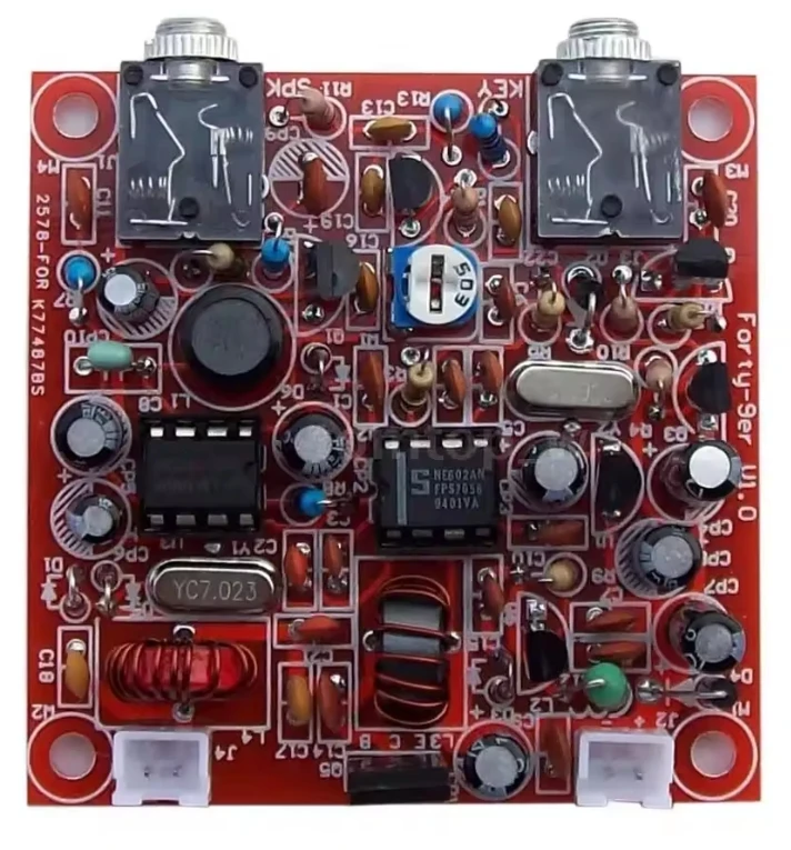 3W Forty-9er Radio Transceiver Diy Kit Diy Parts For QRP Ham CW Receiver Telegraph Shortwave Radio 7.023MHz Parts Transmitter