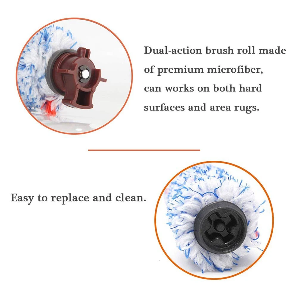 クロスウェーブ掃除機用Hepaフィルター付き交換用ローラーブラシ、アクセサリa、ウェットおよびドライ、1866、1868、1926、1785