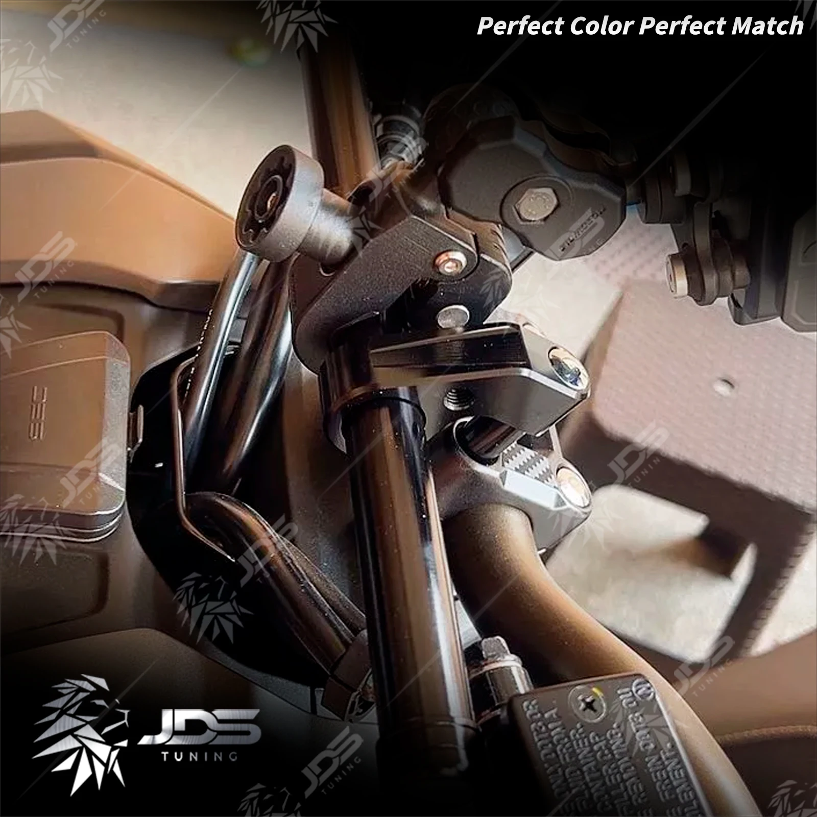 JDSTUNING For KYMCO KRV180/G150 Handlebar Grab Crossbar Child Safety Handrail Holder Bracket Motorcycle Accessories Parts view 4
