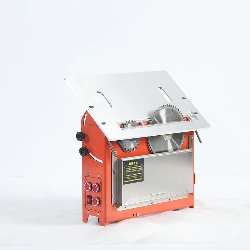 

Adjustable woodworking polishing double saw blade cutting wood saw machines