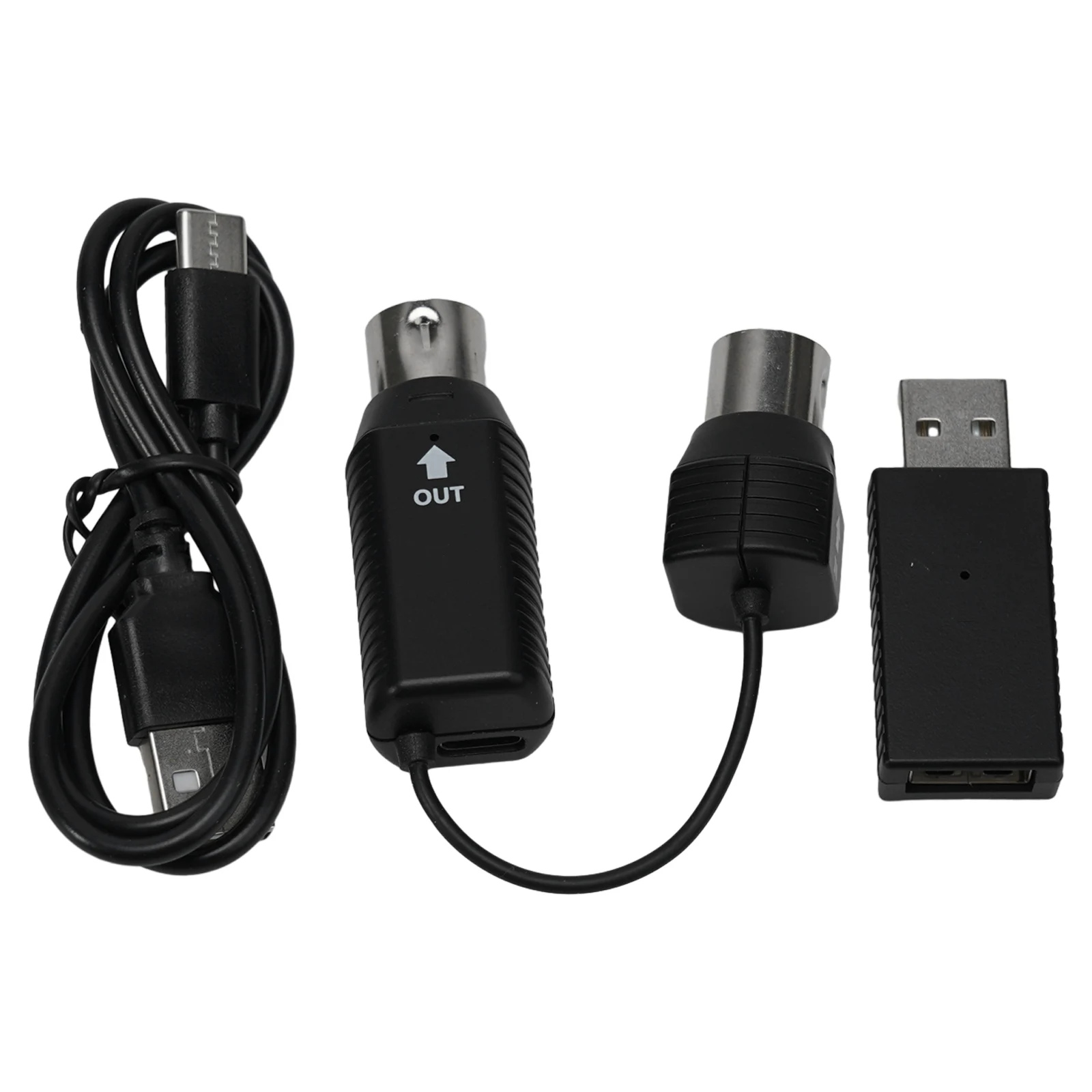 Interfaz USB de 5 pines inalámbrica para adaptador MIDI para instrumentos Conexión perfecta con baja latencia para actuaciones