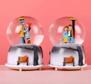 Lighted Musical snow globe Inkjet BTD-103 Repairs,hunting, camping,home,car, Hotel, ships from Turkey