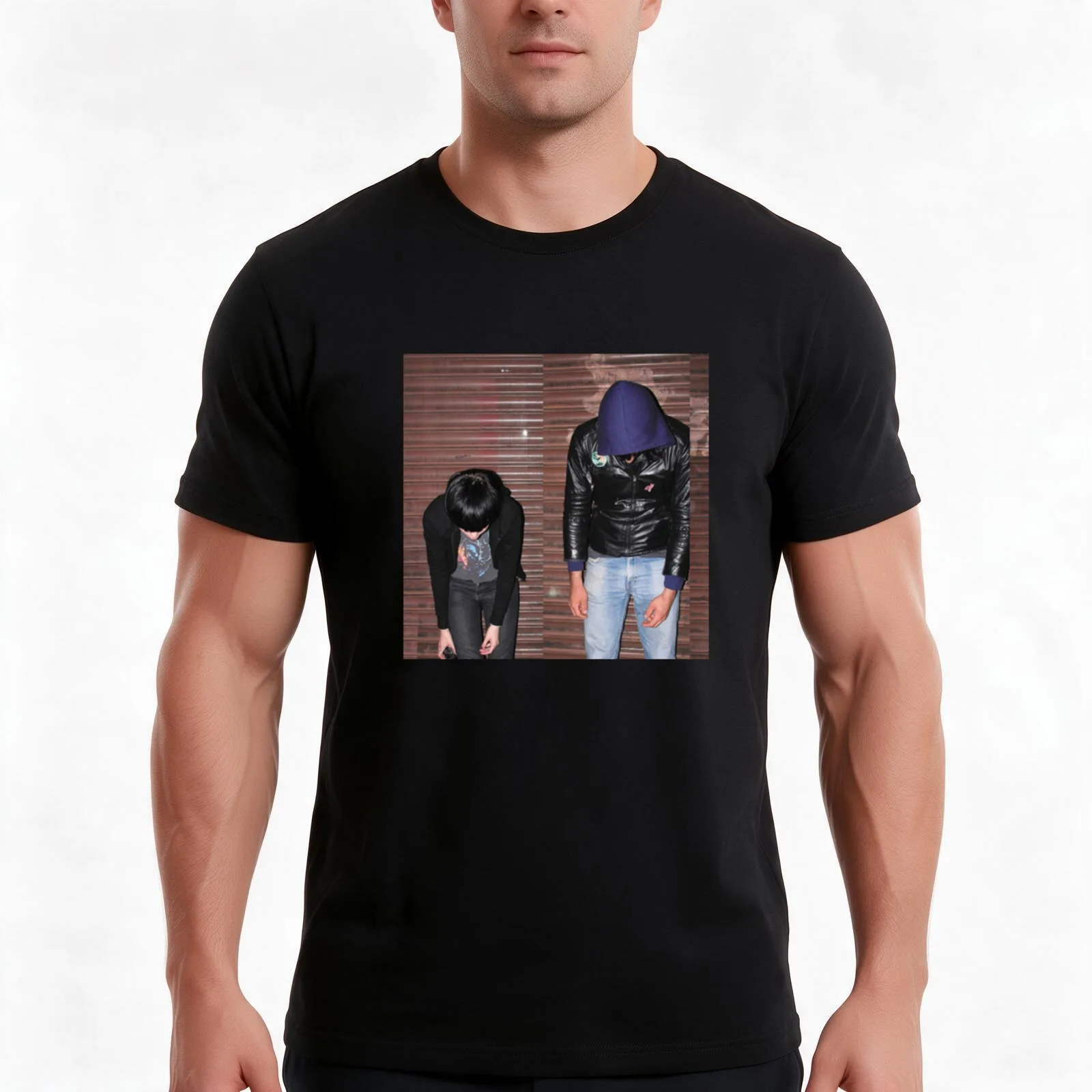 Crystal Castles - Crystal Castles T-Shirt, Summer Casual Cotton Tee, Oversized Streetwear Tops, Vintage Graphic Print