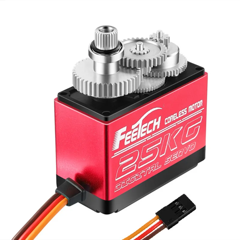 FI7622M 22KG High Torque Digital Metal Gear Servo Reliable Waterproof Solution for RC Helicopters Cars GPS Models