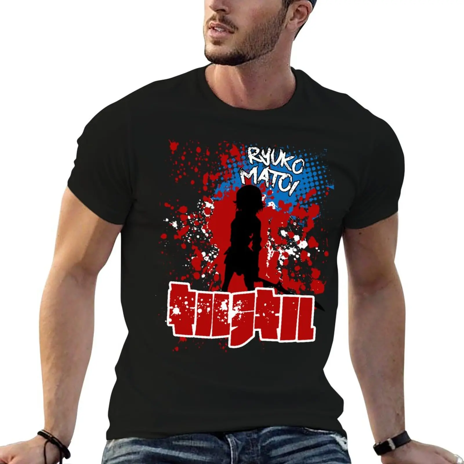 

dark for pack T-Shirt humor splatter t man cotton funny t shirts shirts Ryuko