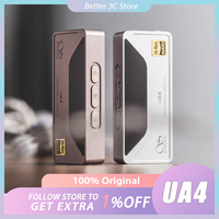 SHANLING UA4 Blue HIFI Portable USB DAC AMP Headphone Amplifiers Hi-Res Audio ES9069Q dual RT6863 PCM768 DSD512 3.5/4.4mm Output