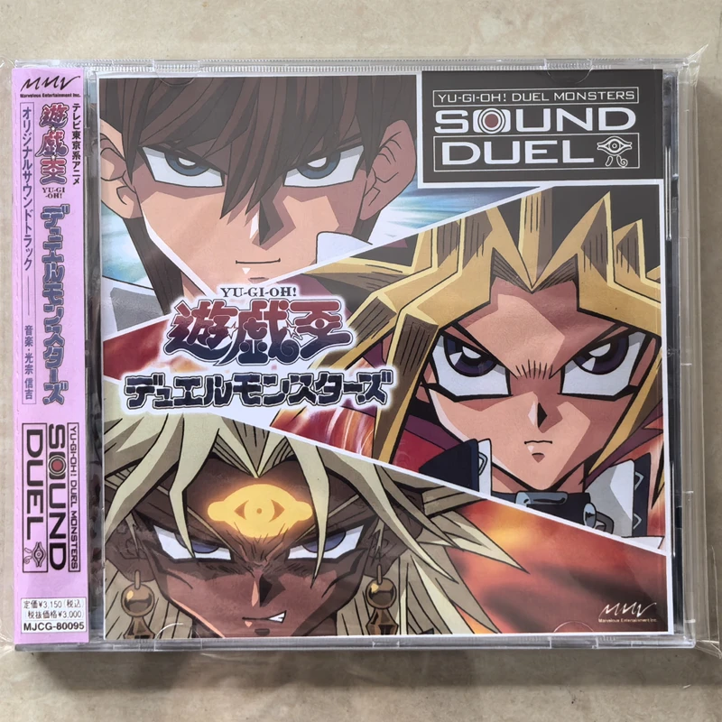 

Anime YU-GI-OH DUEL MONSTERS SOUND DUEL Music CD Shinkichi Mitsumune OST Album Music Record Cosplay Walkman Car Soundtracks Box
