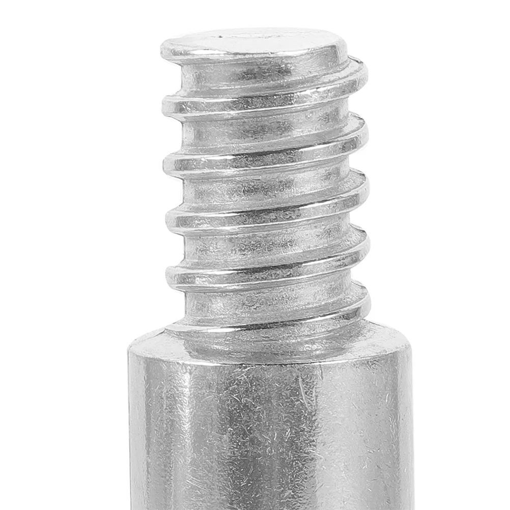 2pcs Broom Extension Pole Adapter Tips Metal Threaded Handle Tips End Adapter