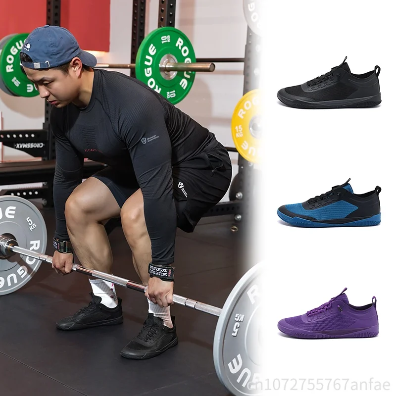 

Men's And Women's Squat Deadlift Shoes Anti-slip Gym Fitness Training Shoes Indoor Net Cloth Breathable Cross-border Weightli...
