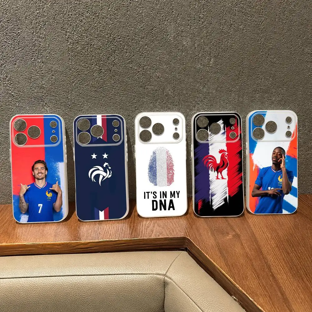

French football Gift For Magsafe Wireless Charging Case for iPhone 17 16 14 15 Plus 13 12 Pro Max Air 11 TPU Soft Cover