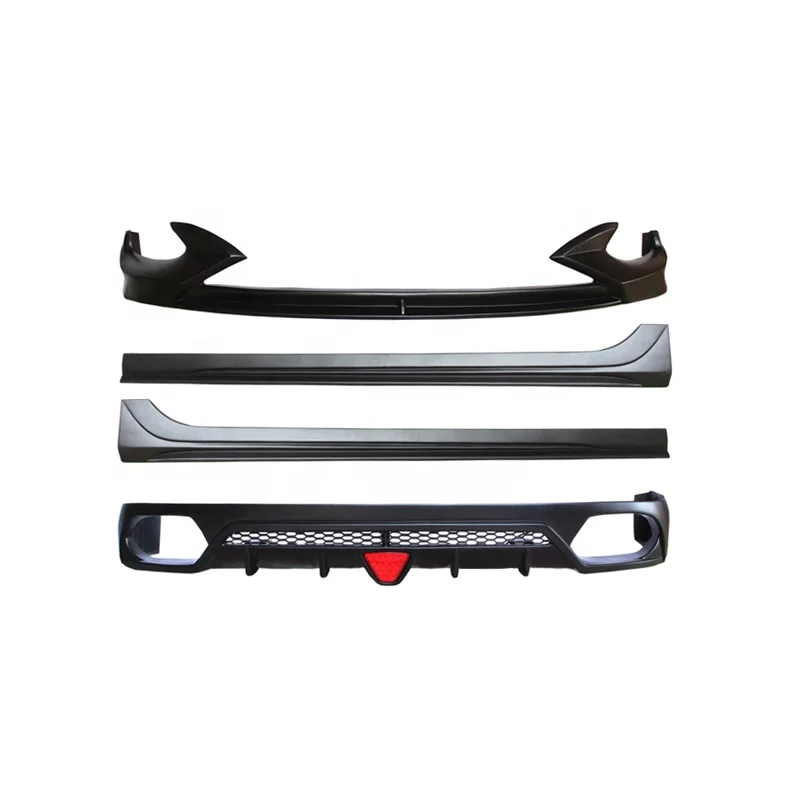 

Wholesale Strong Injection PP Car Body Kits Front Lip Rear Lip Side Skirts for Hyundai Lafesta 2019-2021