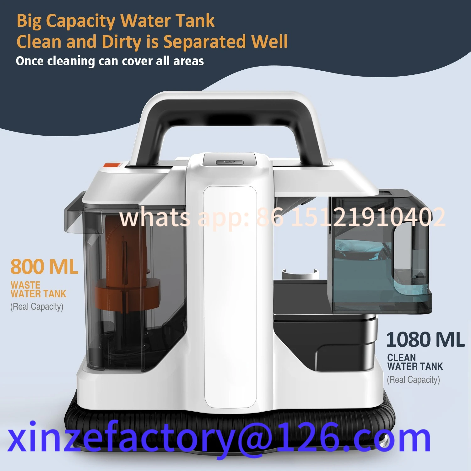 

Customizable sofa cleaning machine household spray suction integrated vacuum cleaner