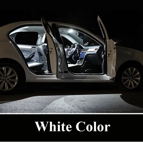 Масштабирусветодиодный ная лампа для Nissan Qashqai J10 J11 J12 2007-2019 2020 2021 2022 Canbus автомобильная лампа Внутренняя купольная карта для багажника комплект светильник