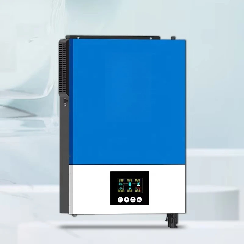 عاكس شمسي هجين 3.6 كيلو وات و6.2 كيلو وات مع جهاز تحكم بالشحن بالطاقة الشمسية، شبكة أحادية الطور متصلة للاستخدام المنزلي خارج الشبكة #1