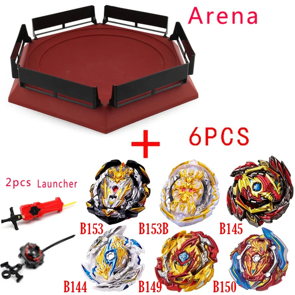 Nuovi Top Launchers Beyblade Burst Set giocattoli con Starter e Arena Bayblade Metal God Blayblade Top Bey Blade Blades Toys