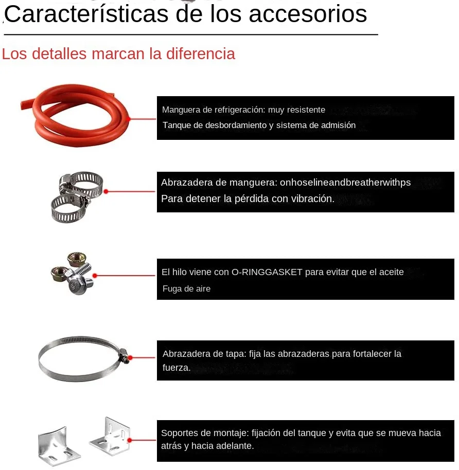 Depósito De Refrigerante Universal De 400 Ml Dyno Racing | Aluminio, Para Coche O Camión, Montaje Atornillado