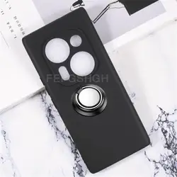 For Tecno Phantom X2 Pro Phantom X2 X 2 X2Pro Back Ring Holder Bracket TPU Soft Silicone protect Case Anti falling shell