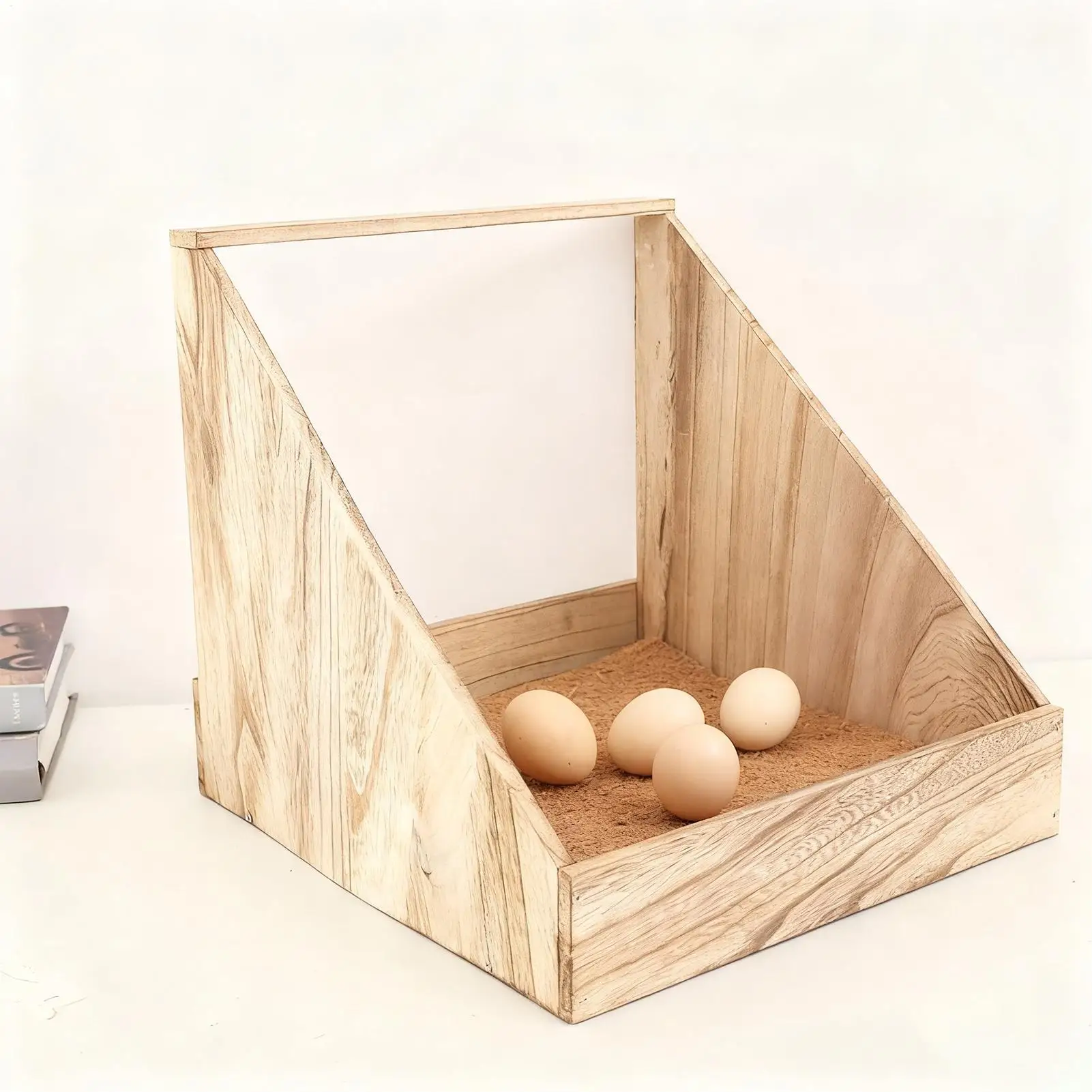 Коробка для гнездования курицы с подушечками, деревянные гнездо для окуня, гнездо для курятника, курицы, галлонны, курицы, дом, зимняя птица Коробка для гнездования курицы с подушечками, деревянные гнездо для окуня, гнездо для курятника, курицы, галлонны, курицы, дом, зимняя птица