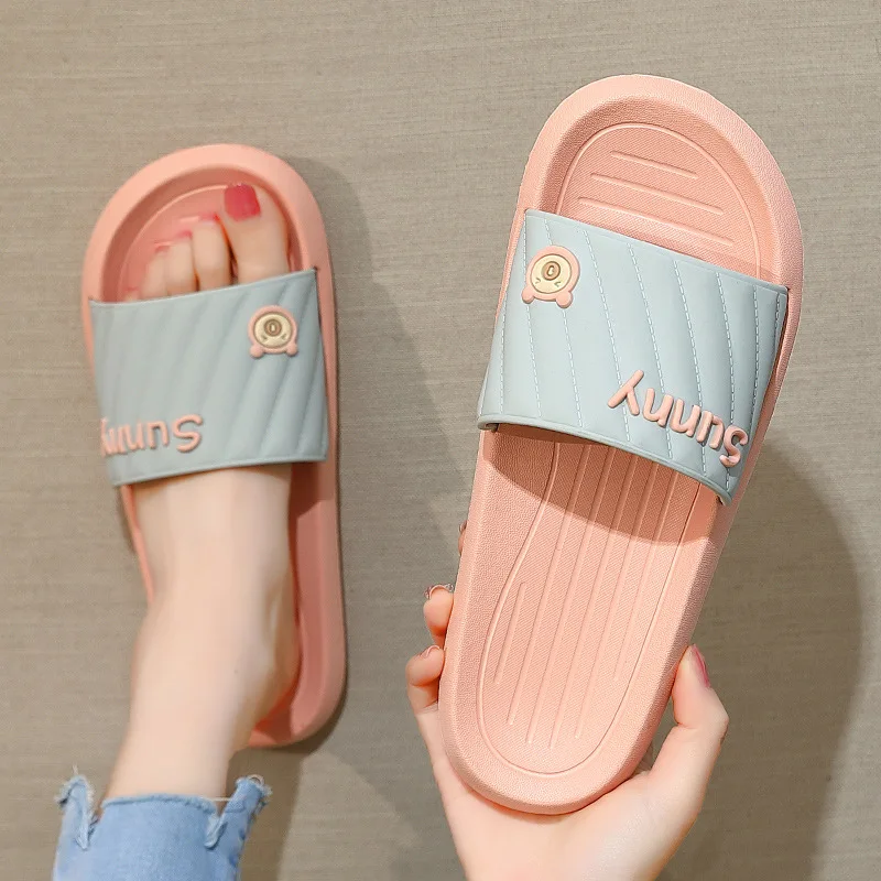 

Home Cloud Slippers Platform Woman Cartoon Duck Slides Indoor Outdoor Non Slip Anti Skid Sandals Men Male Ladies Shoes Female
