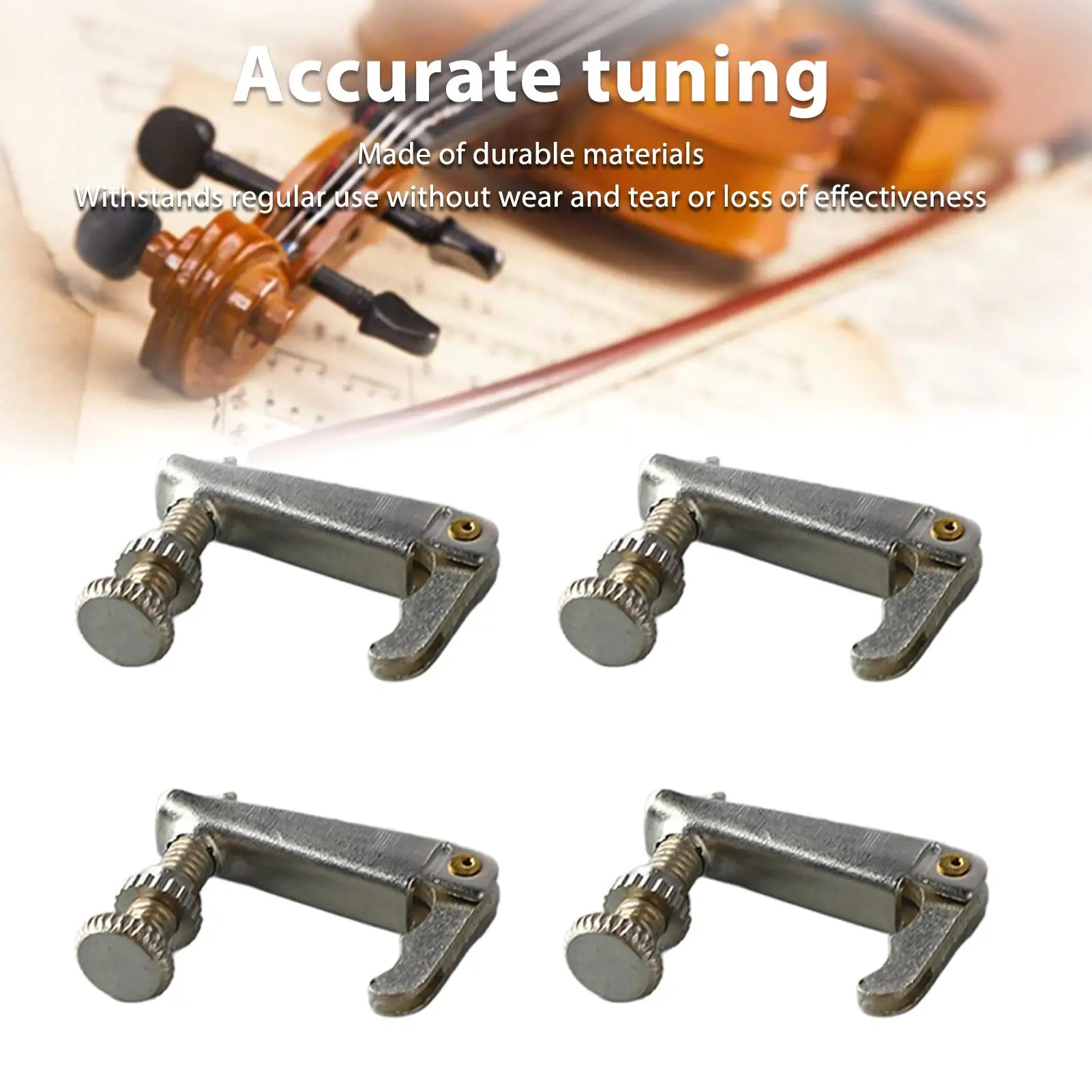 High Precision Violin Fine Tuner for 1 /2 Size - String Adjuster