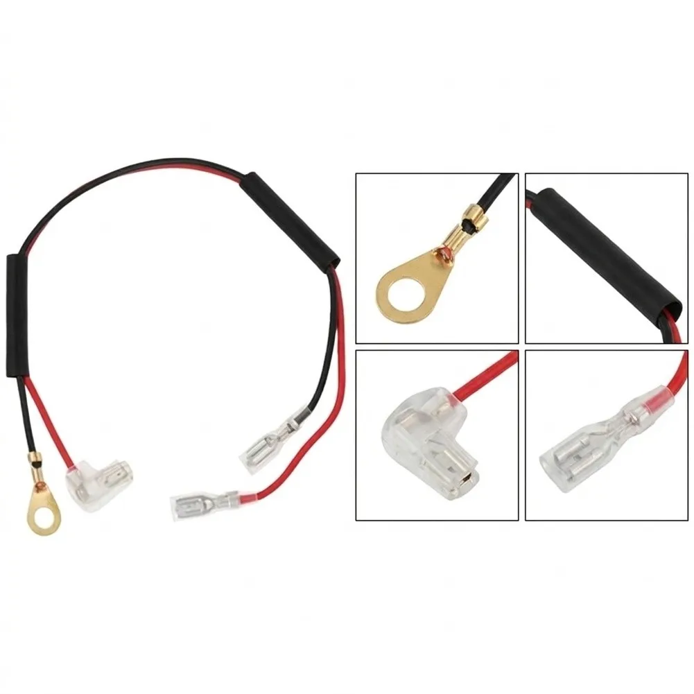 Ignition Wire 2 pcs for For 445 450 Compatible with 510101501 544082801 PVC Insulated Copper Conductor Yard Work