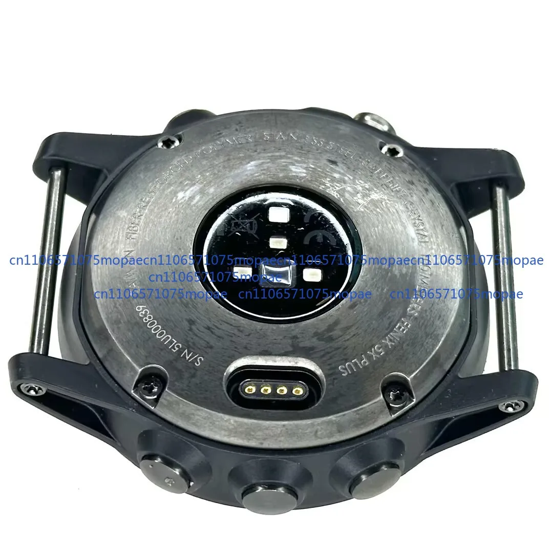 

Совместированный 90% новый чехол для Garmin Fenix 5X Plus, задняя крышка корпуса, запасные части для ремонта