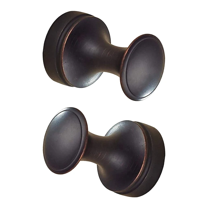 Towel Hooks,Brass Coat Hanging Rack,Wall Mount Bath Hook For Bedroom Bathroom Kitchen Hotel Garage.(Black,Pack Of 2)