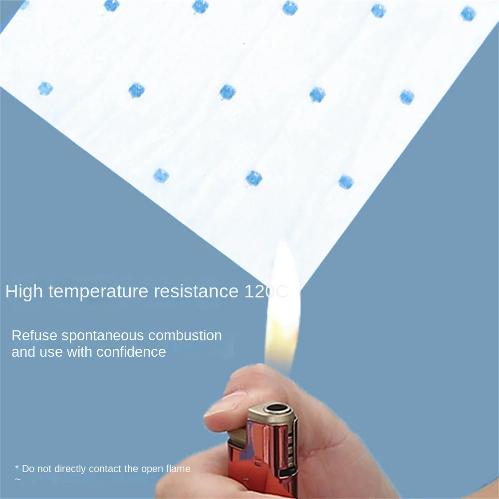 Oil-absorbing Paper Range Hood Oil Box Disposable Pad Cotton Household Cleaning Tools Anti Oil Cotton Filters Household