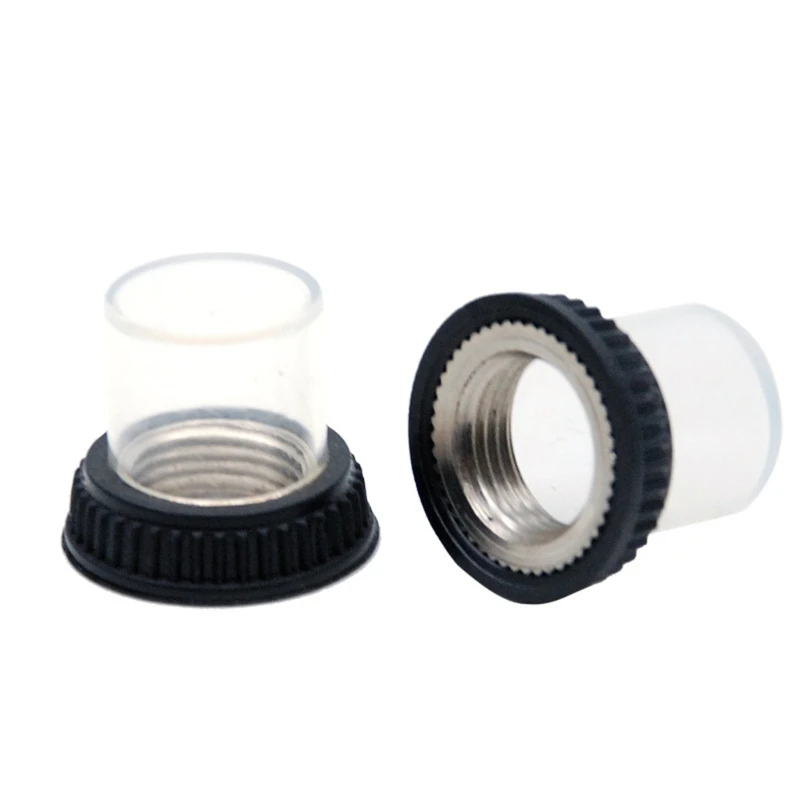 Plastic Caps Waterproof Long lasting Dust Cover Plastic Flat Caps 10pcs/set 12mm Bottom Diameter for KUOYUH 98 88 Series