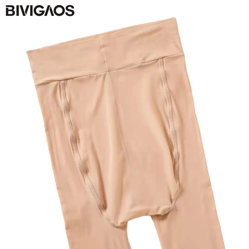 BIVIGAOS Summer Super Elastic Magical Tights Women Collant Sexy Silk Stockings Anti-hook Thin Pantyhose Medias Sexy Nylons Women