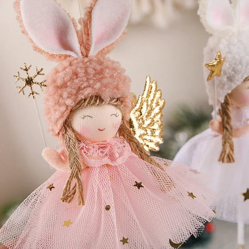 Christmas Angel Doll Christmas Decoration for Home 2022 Christmas Ornament Tree Decor Xmas Gifts Cristmas New Year 2023 Navidad