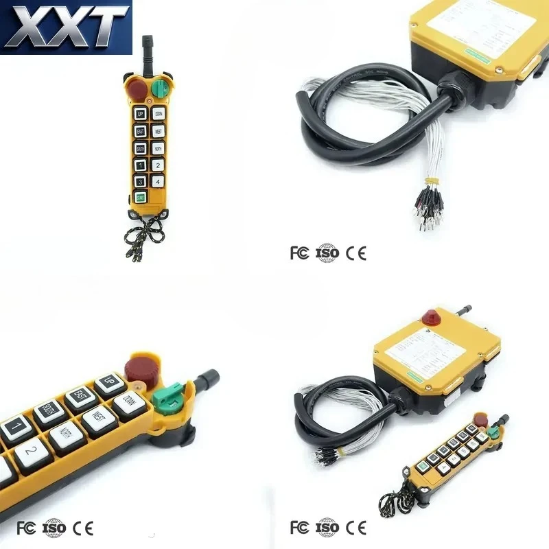 XXT F24-10S Telecrane Automatic 315MHz Plastic Single Speed Wireless Remote Control for Electric Chain Hoist