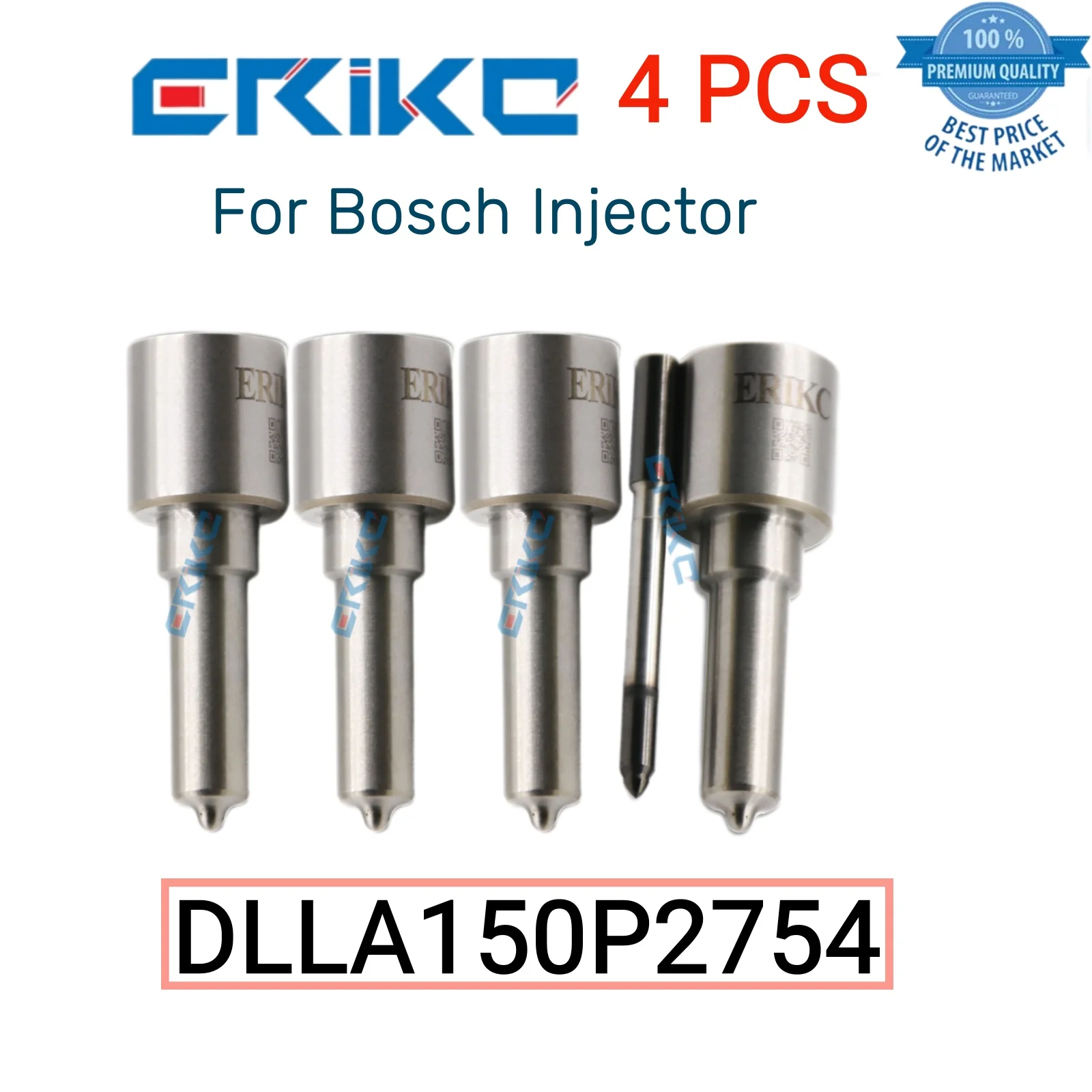 

4 PCS DLLA150P2754 Spray Bar Nozzle DLLA 150 P 2754 Diesel Engine Nozzle DLLA 150P2754 DLLA 150P 2754 for Bosch Injector