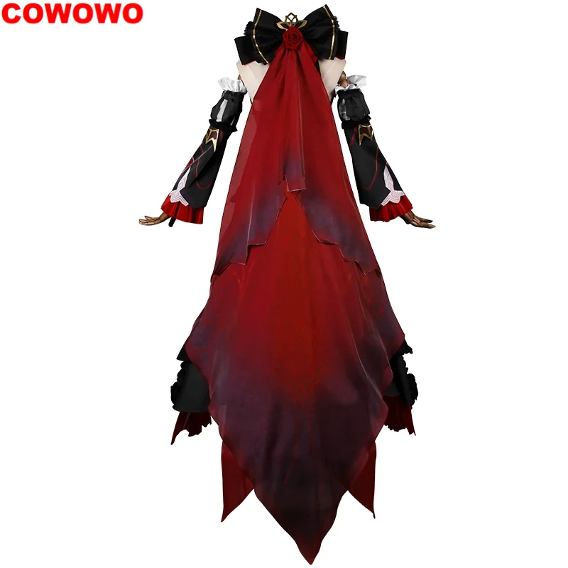 COWOWO Honkai Impact 3rd Theresa Apocalypse Oath Under The Moon Women Cosplay Costume Cos Game Anime Party Uniform Hallowen Play