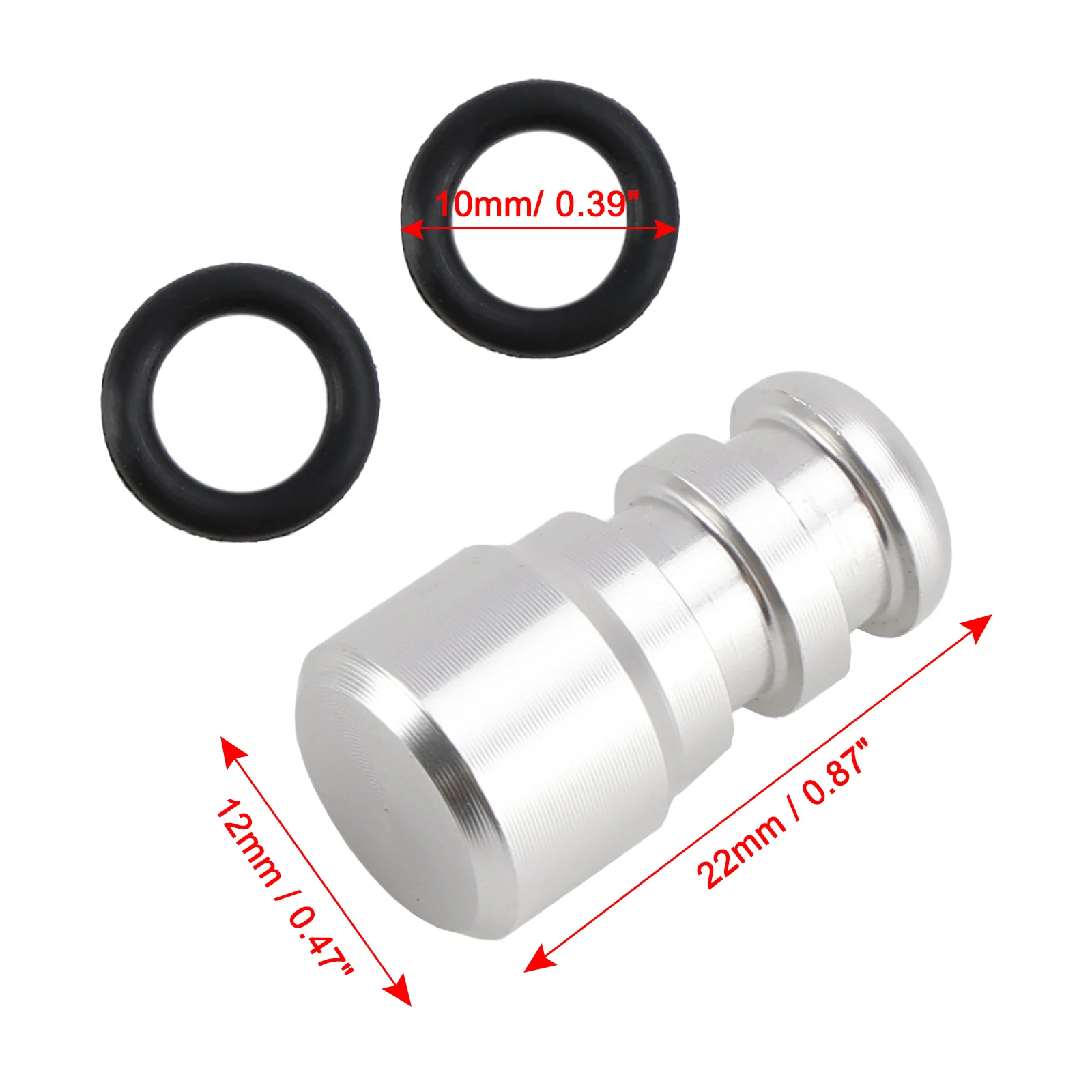 Darupsun Oil Dipstick Tube Oil Pan Plug for LS 6.0 5.7 LS1 LS2 LS3 LQ4 LQ9 LS6 L92 551113