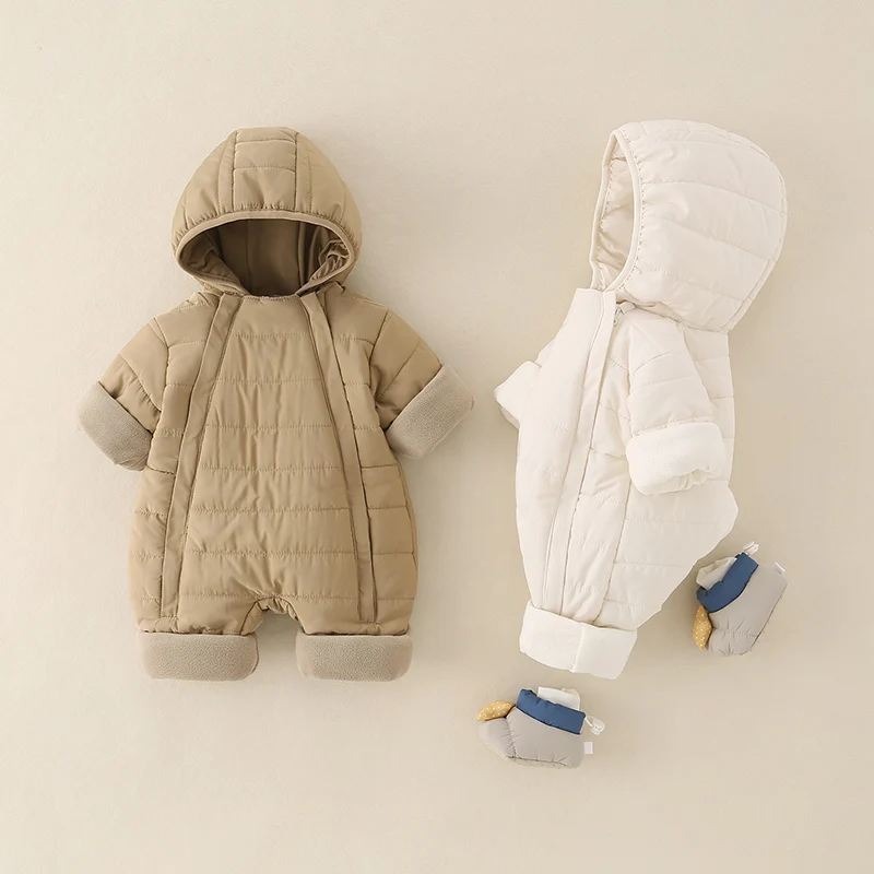 Herfst Winter Babykleding Katoen Rer Outfit ex Pasgeboren Warm Outdoor Pak Hoge Taille Lange Broek Zachte Stof