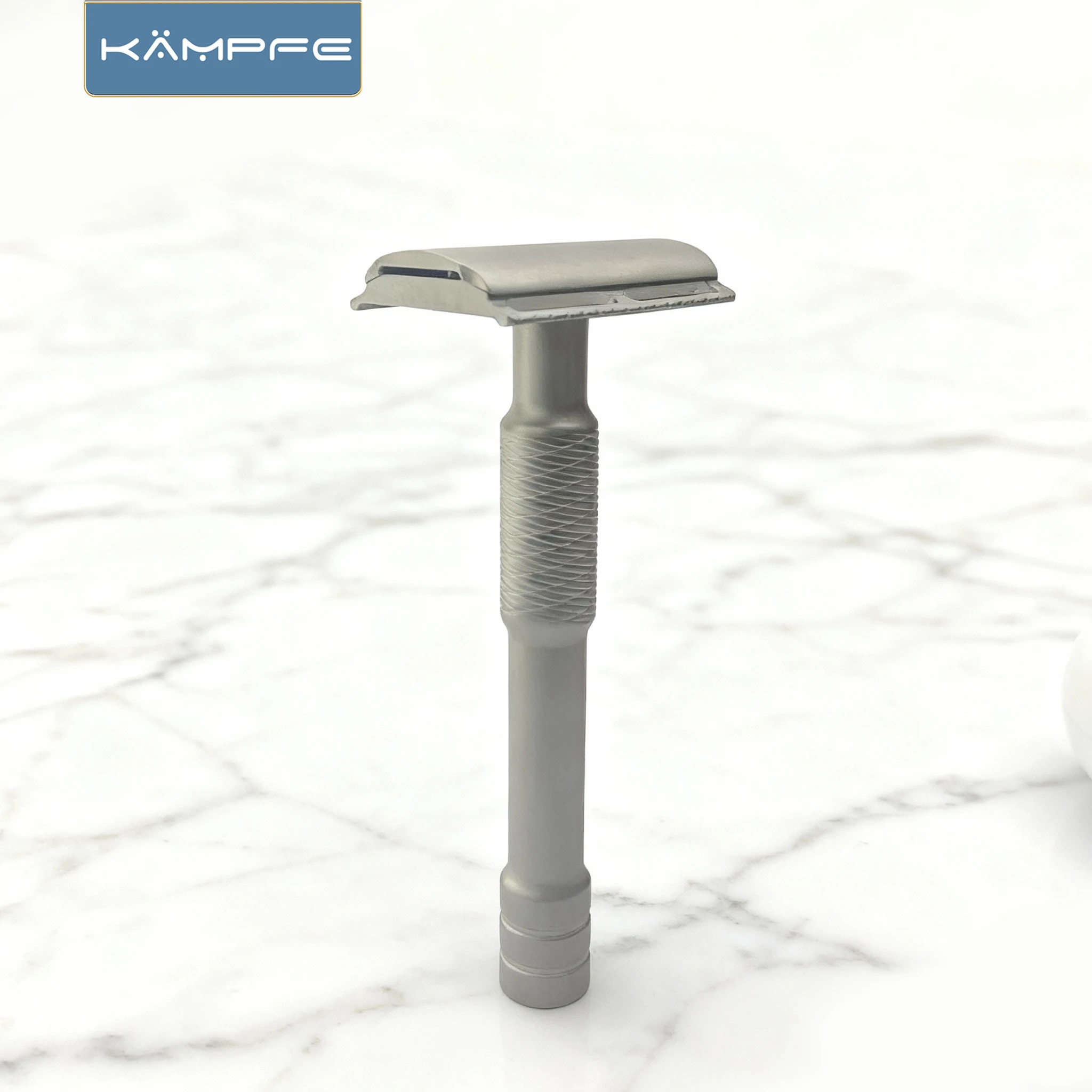 KAMPFE Manual Closed comb Safety Stainless Steel CNC processed Grip Non-Irritating Razor Smooth Shave man shaver