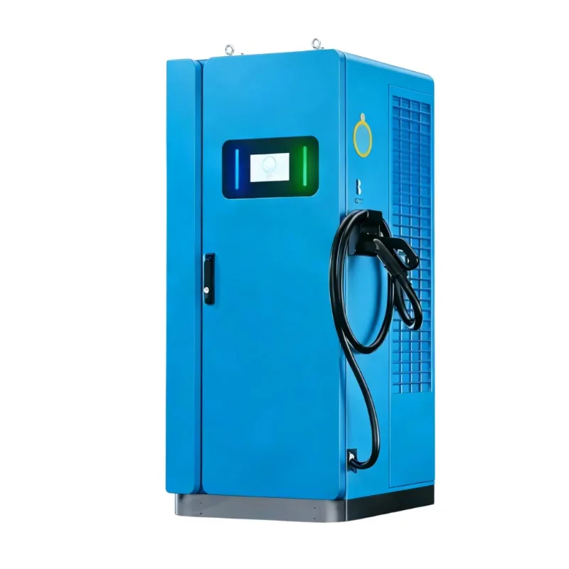 New FRD Model 006 120kW DC Fast EV Charging Station with CCS Interface Ethernet/4G/WiFi IP55 Floor-Mounted