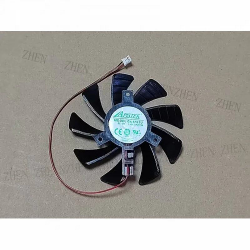 

Y 1 шт. для мини-видеокарты, охлаждающий вентилятор, 2-проводной, бесшумный GTX 1050 1050ti