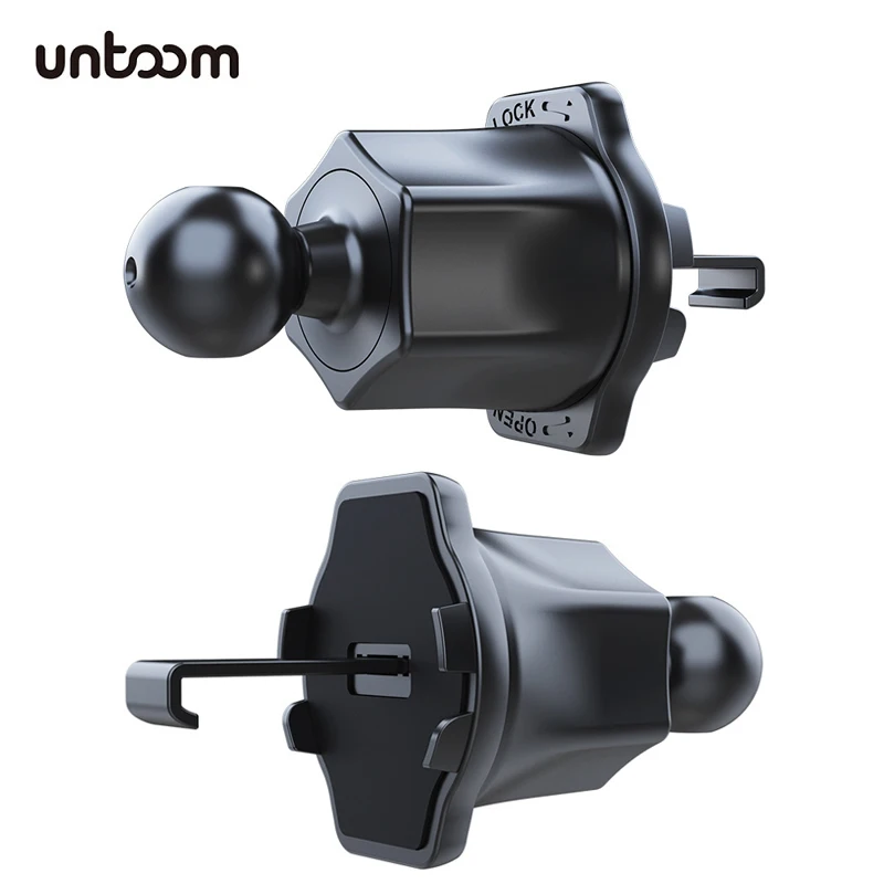 Upgrade Car Air Vent Clip 17MM Ball Head Base for Car Air Outlets Magnetic Phone Holder Gravity Cellphone Stand GPS Bracket