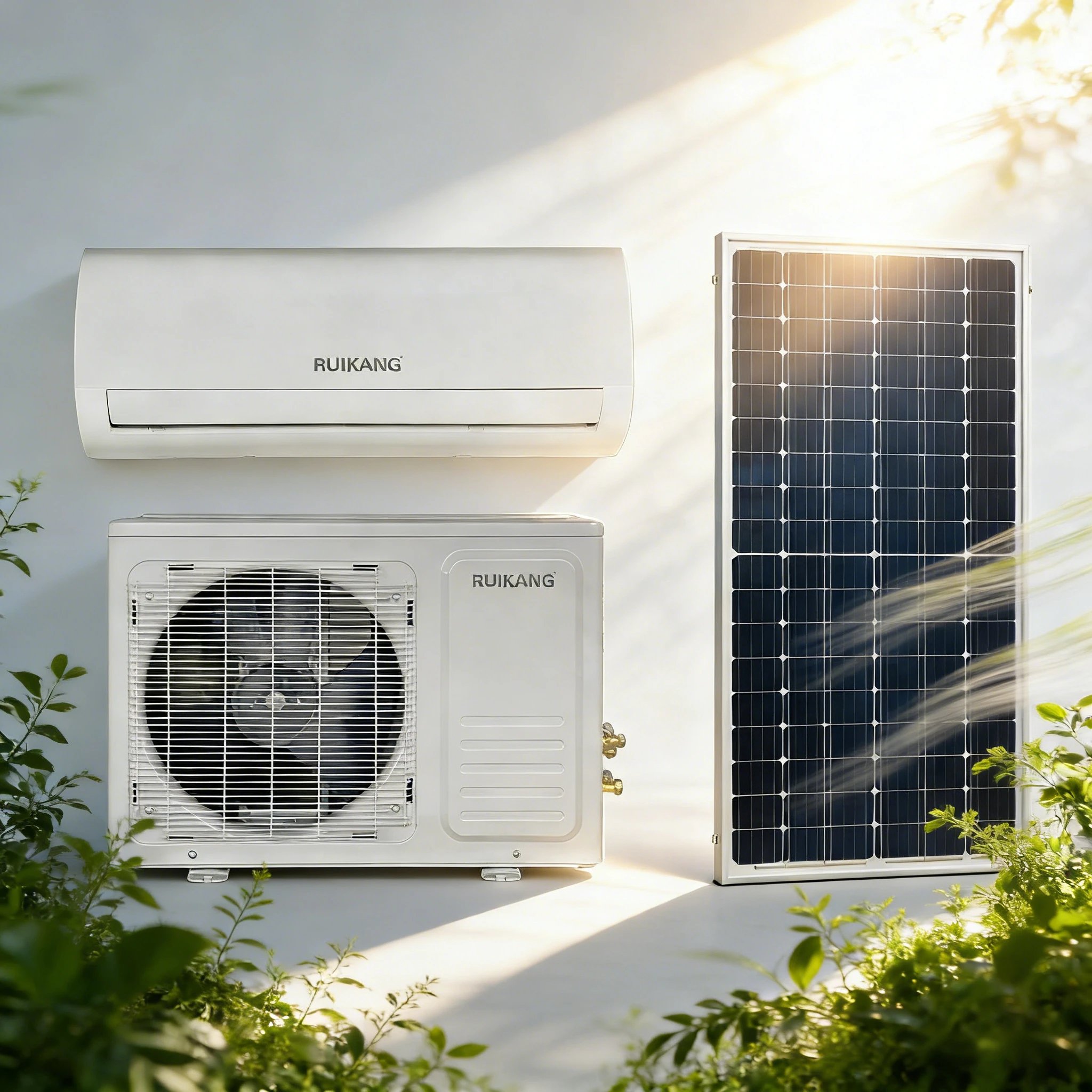 12000btu 1.5HP T1 Solar-Powered Durable Split Air Conditioner E-home High Efficiency Energy-saving Variable Frequency Air