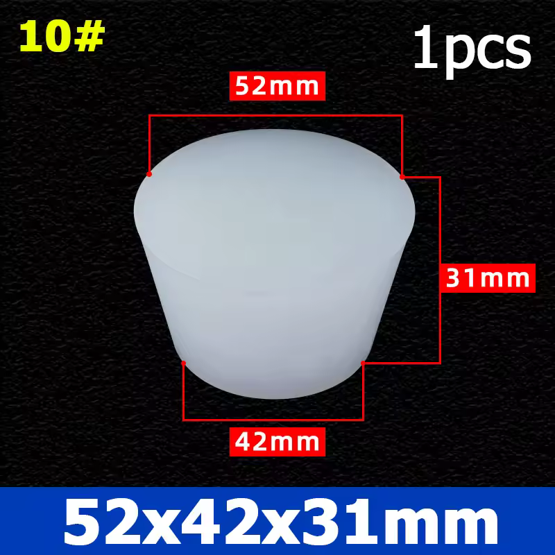 1-10pcs Food Grade Silicone Bottle Stopper Solid Rubber Plug Dia 8-110mm Hight 11-53mm For Wine Bottle Test Tube Glass Container - Image 36