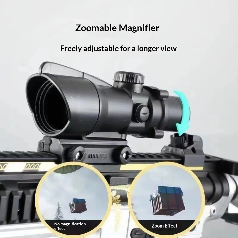 New M416 Graffiti Electric Launcher Toy Gun Multiple Styles Multi Shot Outdoor Game Blaster Safe Shooting Toy