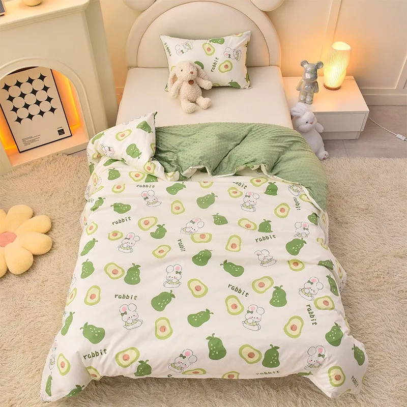 

Baby Quilts Korean Baby Quilt Cotton Padded Spring Autumn and Winter Quilt Core Kindergarten Quilt Baby Boy Girl Quilt 120x150cm