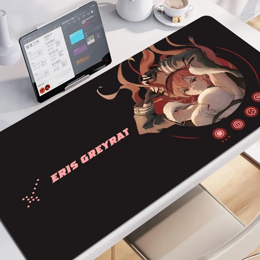 XXL Non-slip Laptop Keyboard Mat Hot Mushoku Tensei Jobless Reincarnation Anime Mouse Pad Kawaii Girl Eris Boreas Greyrat