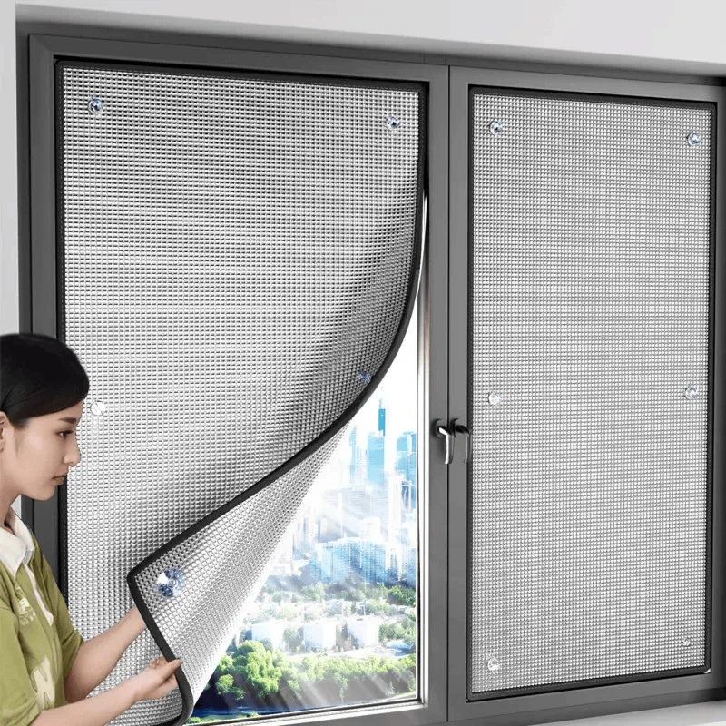 Greenhouse blackout sunscreen window Japanese thermal insulation film sticker household balcony glass sunshade shield artifact