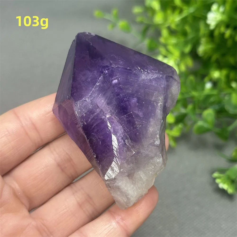 Natural Amethyst Original Stone Purple Mineral Specimen Reiki Healing Energy Meditation Chakra Spiritual Home Garden Decoration